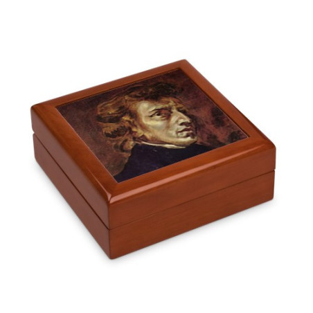 Boite cadeaux 14 cm : Chopin par Delacroix