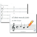 60 Dictées musicales faciles (solutions)