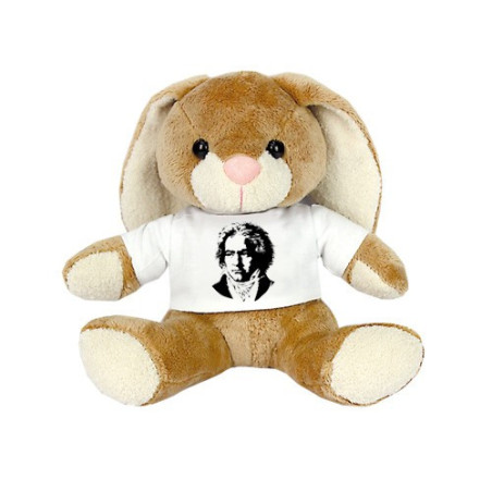 Peluche Lapin : Beethoven
