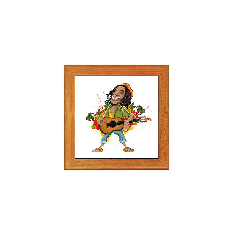 Dessous de plat : Guitariste reggae