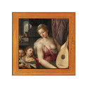 Dessous de plat : Allégorie de la musique par Frans Floris de Vriendt