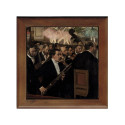Dessous de plat : L'Orchestre de l'Opéra par Degas