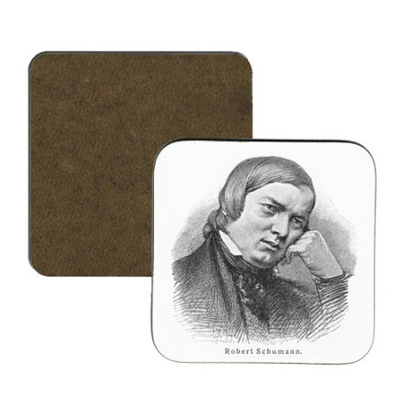 Sous-verre carré : Dessin de Schumann