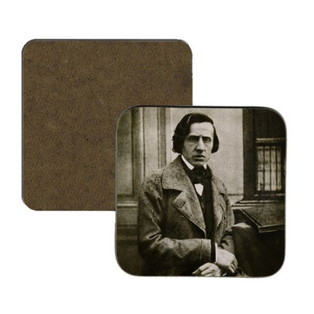Sous-verre carré : Photo de Chopin