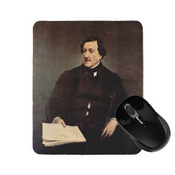 Tapis de souris 23 cm x 19 cm : Rossini