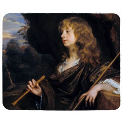 Tapis de souris 23 cm x 19 cm : Adolescent en berger par Sir Peter Lely