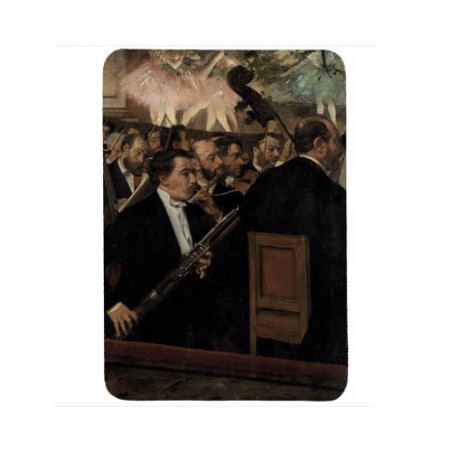 Tapis de souris 27 cm x 20 cm : L'Orchestre de l'Opéra par Degas