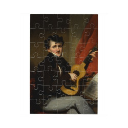 Puzzle Portrait d'un joueur de guitare par Chinnery