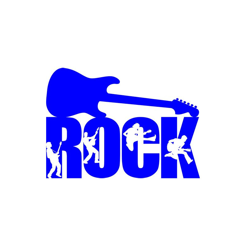Sticker Rock, guitare