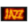Tapis de bar : Jazz en feu