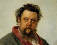 Modest Moussorgski. Compositeur russe (1839-1881)