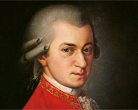 Wolfgang Amadeus Mozart. Compositeur autrichien (1756-1791) 