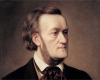 Richard Wagner. Compositeur allemand (1813-1883)