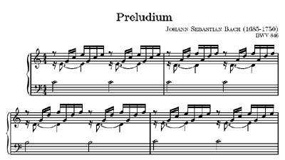 bach partition